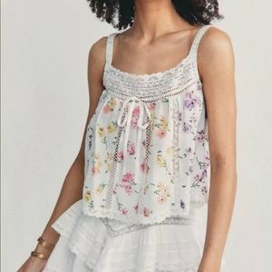 Loveshackfancy Aston Cami in Fruit Bliss, S